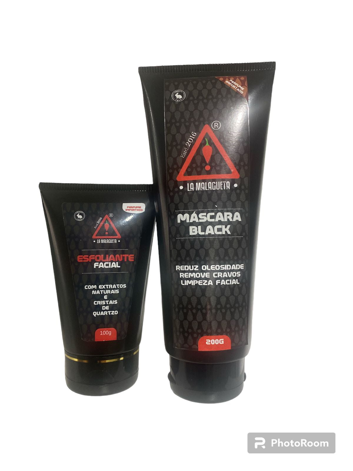 Kit limpeza de pele - Esfoliante - Mascara Black