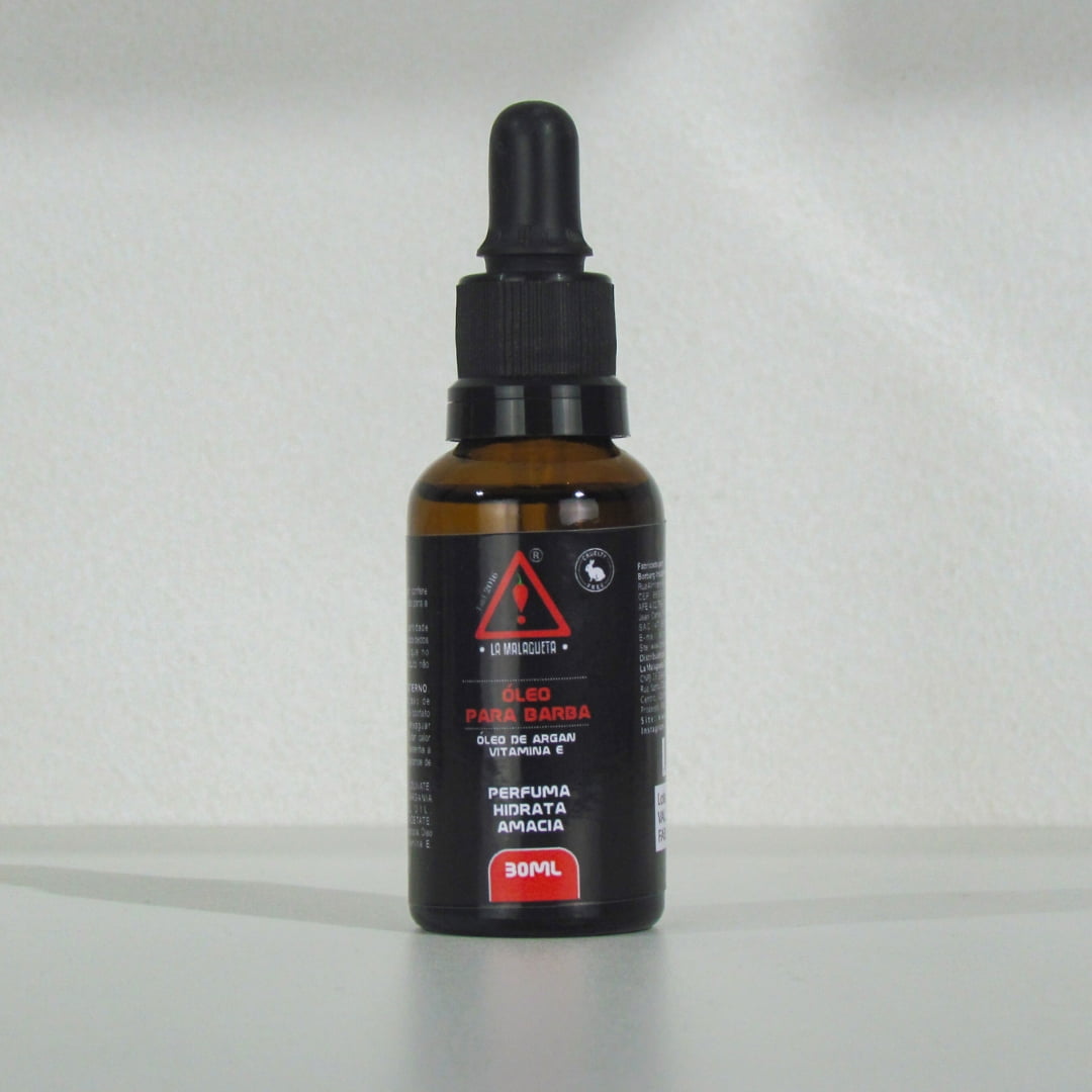 Óleo para Barba 30ml - Com Argan