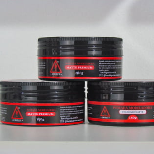 Pomada Standard - Efeito Matte 140 G - FARDO COM 6 UNIDADES