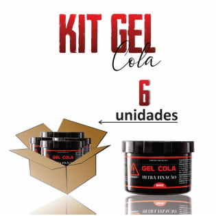Kit Gel cola 300g - 6 Un