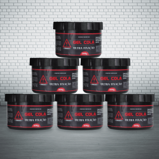Kit Gel cola 300g - FARDO COM 6 UNIDADES