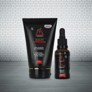 Balm Modelador +  Óleo para Barba