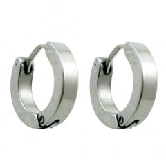 BRINCO ARGOLA FINA PRATA 2 mm (PAR) BRINCO ARGOLA FINA PRATA 2 mm (PAR)