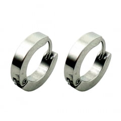 BRINCO ARGOLA FINA PRATA 2 mm (PAR) BRINCO ARGOLA FINA PRATA 2 mm (PAR)
