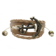 Pulseira BC Âncora Creme Pulseira BC Âncora Creme