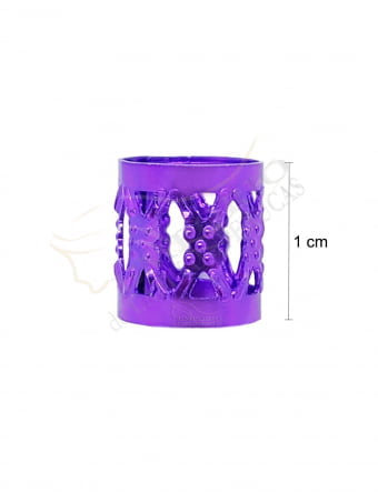 ANEL PARA TRANÇA ROXO P6 ANEL PARA TRANÇA ROXO P6
