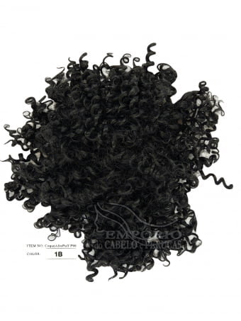 COQUE AFRO PUFF COR 1 COQUE AFRO PUFF COR 1