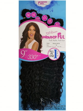 CABELO ORGÂNICO FASHION IDOL WONDERFUL PAULISTA CABELO ORGÂNICO FASHION IDOL WONDERFUL PAULISTA