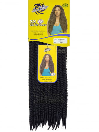 CABELO SINTÉTICO SER MULHER AFRO BRAID TWIST CABELO SINTÉTICO SER MULHER AFRO BRAID TWIST
