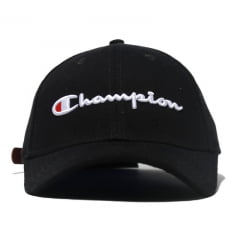 Bone Champion aba curva strapback logo manuscrito Bone Champion aba curva strapback logo manuscrito