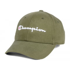 Bone Champion aba curva verde logo manuscrito Bone Champion aba curva verde logo manuscrito