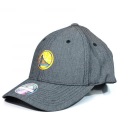 Bone Golden State Warriors Mitchell and Ness snapback cinza Bone Golden State Warriors Mitchell and Ness snapback cinza