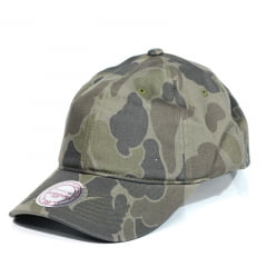 Bone Mitchell and Ness aba curva strapback verde oliva Bone Mitchell and Ness aba curva strapback verde oliva