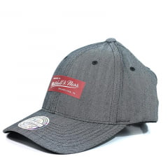 Bone Mitchell and Ness flexfit snapback cinza Bone Mitchell and Ness flexfit snapback cinza