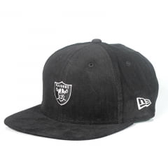 Bone Oakland Raiders New Era 9fifty snapback algodão Bone Oakland Raiders New Era 9fifty snapback algodão