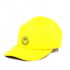Boné Poms Smile strapback amarelo Boné Poms Smile strapback amarelo