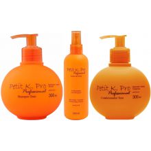 Kit Petit, Shampoo, Condicionador e Leave-in - K.PRO Kit Petit, Shampoo, Condicionador e Leave-in - K.PRO