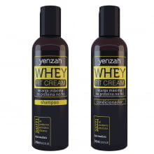 Whey Fit Cream - 2 Produtos - Yenzah Whey Fit Cream - 2 Produtos - Yenzah