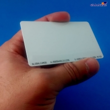 Cartão de Proximidade RFID 125Khz Branco padrão Acuraprox ISO (01 unidade) Cartão de Proximidade RFID 125Khz Branco padrão Acuraprox ISO (01 unidade)
