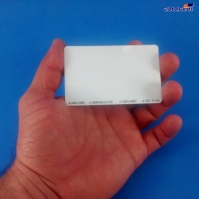 Cartão de Proximidade RFID 125Khz Branco padrão Acuraprox ISO (01 unidade) Cartão de Proximidade RFID 125Khz Branco padrão Acuraprox ISO (01 unidade)