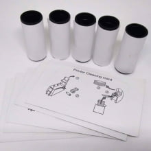Kit de Limpeza para iita Plus - 5 Roletes e 5 Cartões curtos Kit de Limpeza para iita Plus - 5 Roletes e 5 Cartões curtos