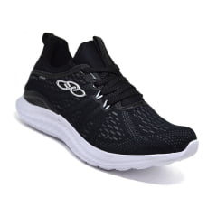 Tênis Feminino Academia Caminhada Original Olympikus Flux Preto Tênis Feminino Academia Caminhada Original Olympikus Flux Preto