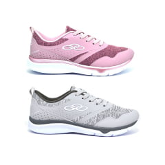 Tênis Feminino Academia Caminhada Olympikus Flower Original Tênis Feminino Academia Caminhada Olympikus Flower Original