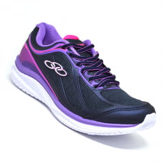 Tênis Feminino Academia Olympikus Marinho Violeta Actual Tênis Feminino Academia Olympikus Marinho Violeta Actual