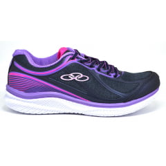 Tênis Feminino Academia Olympikus Marinho Violeta Actual Tênis Feminino Academia Olympikus Marinho Violeta Actual