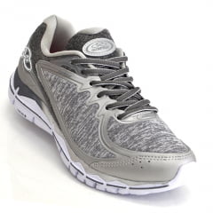 Tênis Feminino Academia Olympikus Prata Cinza Flit 125 Tênis Feminino Academia Olympikus Prata Cinza Flit 125
