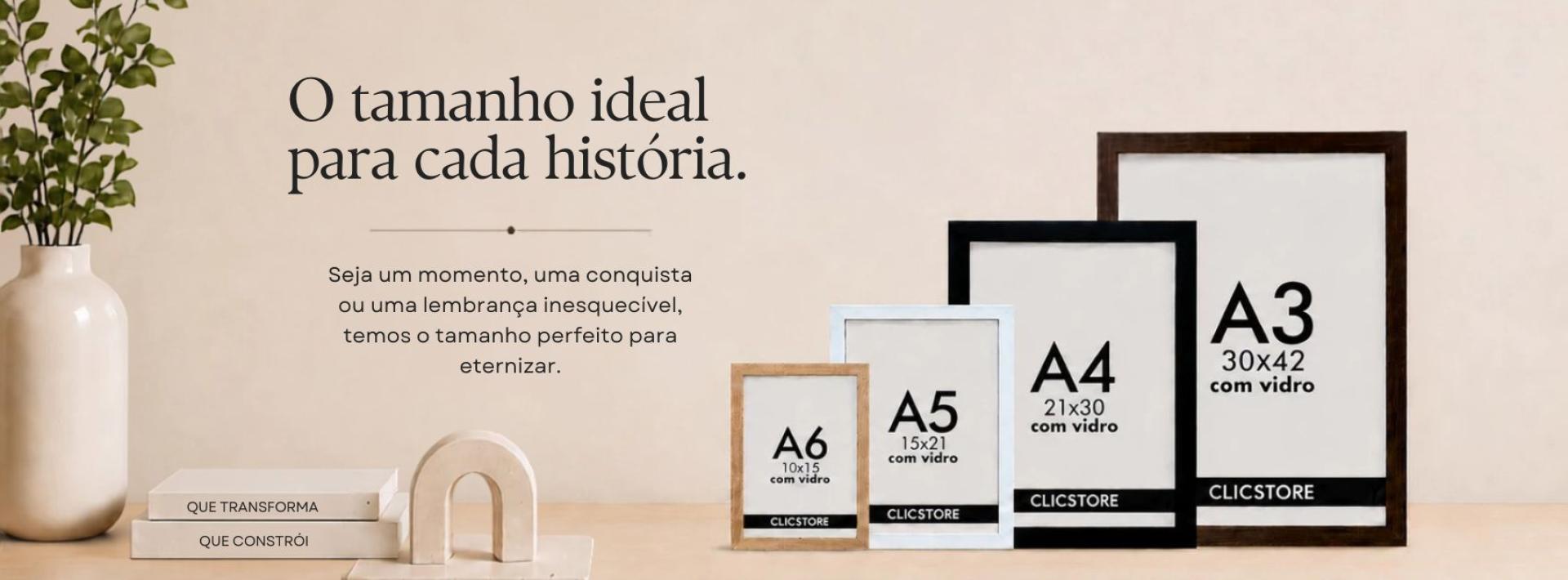O tamanho ideal para cada história