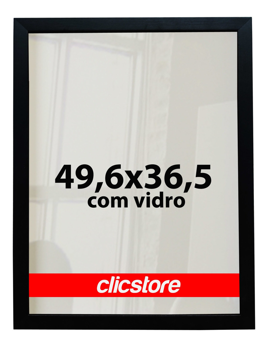 Moldura 49,6 X 36,5 Cm Quebra Cabeça Com Vidro Puzzle 500 Peças