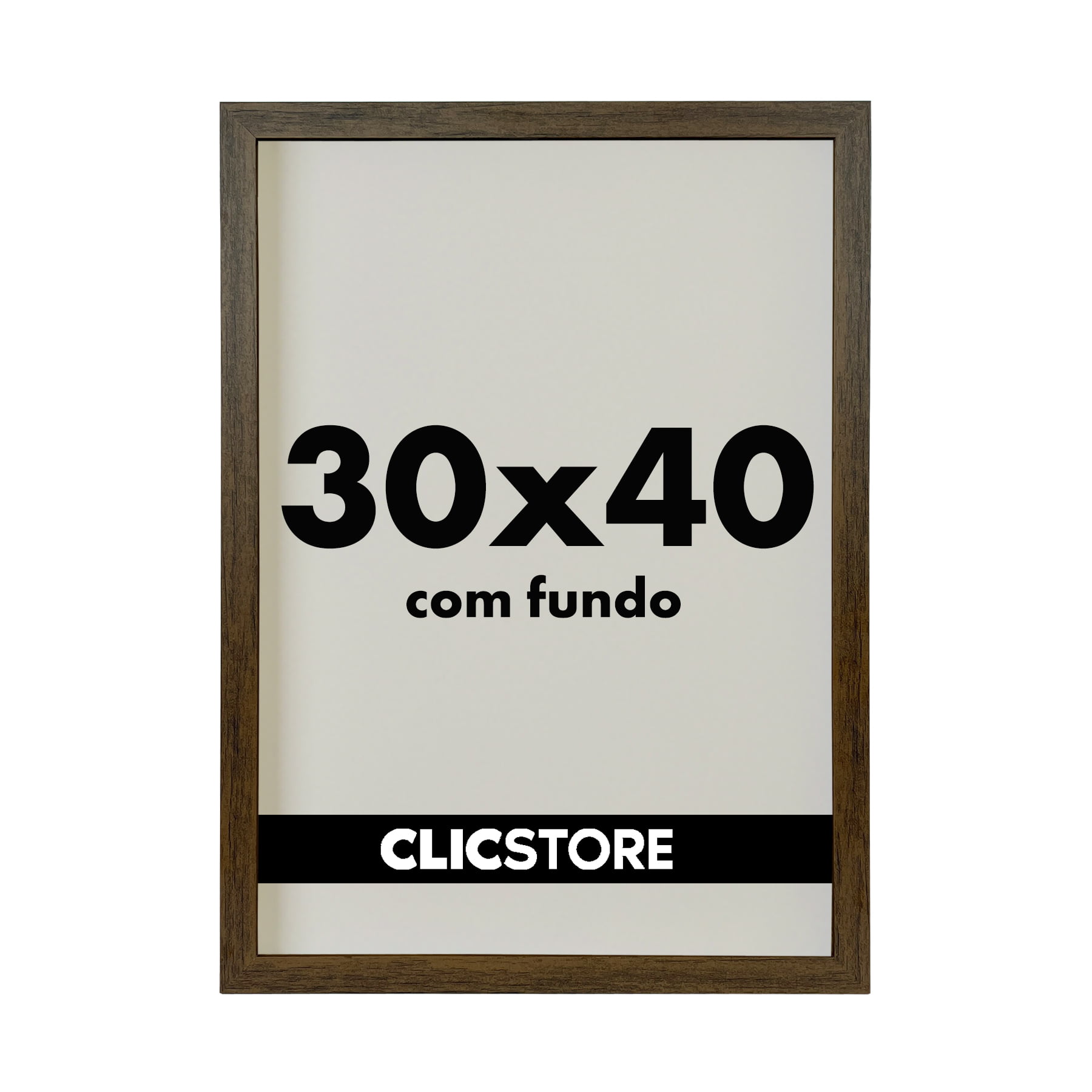 Moldura 30x40 Para Imagens Foto Poster - Clic Store
