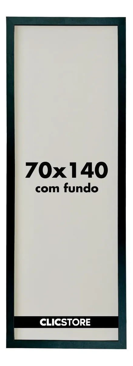 Moldura 70x140 Para Imagem Fotos Grandes Recordações Camiseta SEM VIDRO