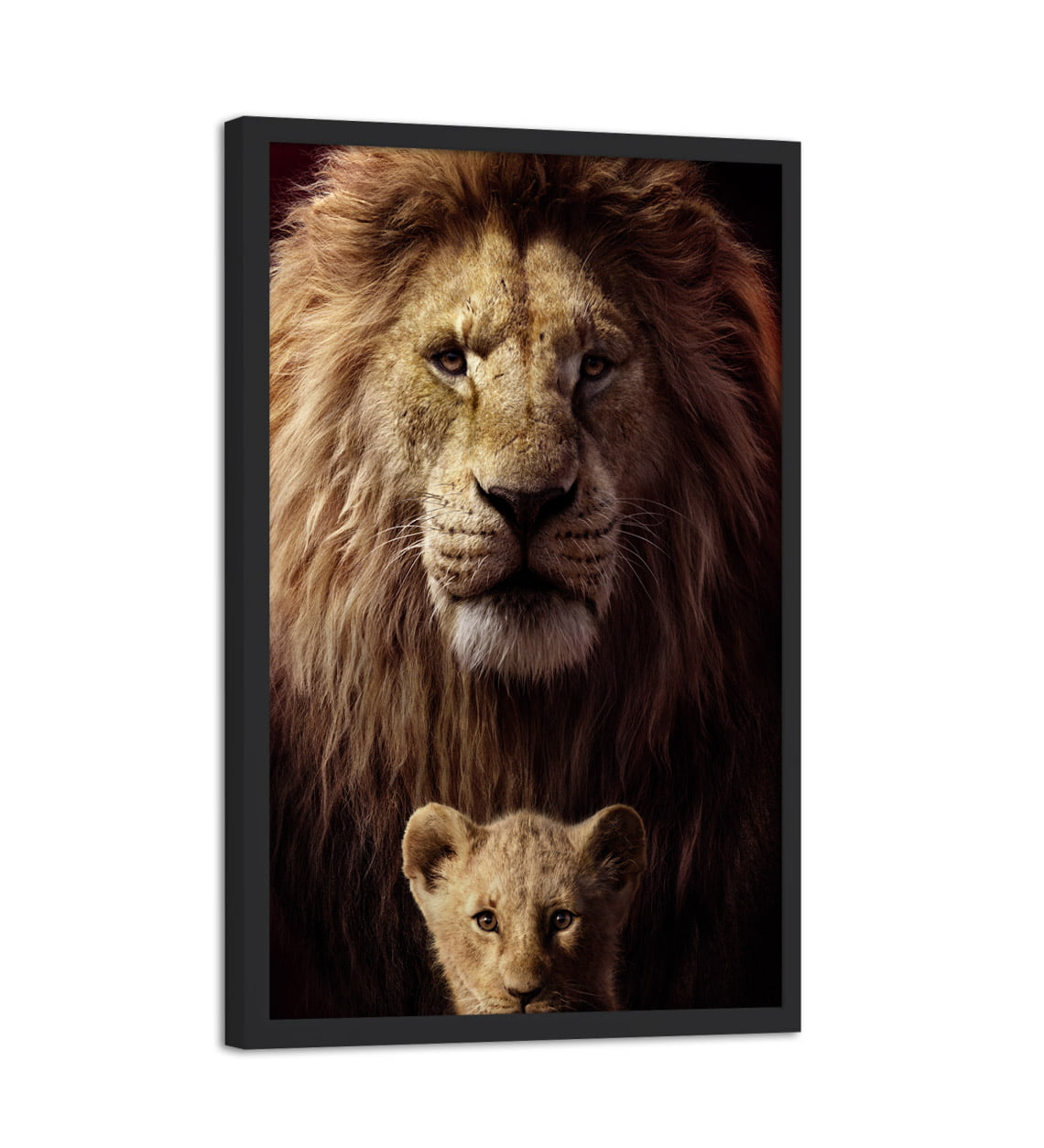 Quadro Decorativo O Rei Leão Simba Filhote