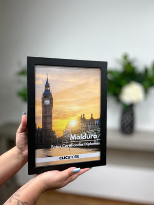 Moldura A6 10X15 Para Foto Poster Imagens Fotos