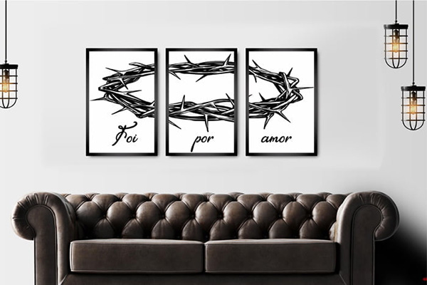 Quadro Decorativo - Jogo Amor