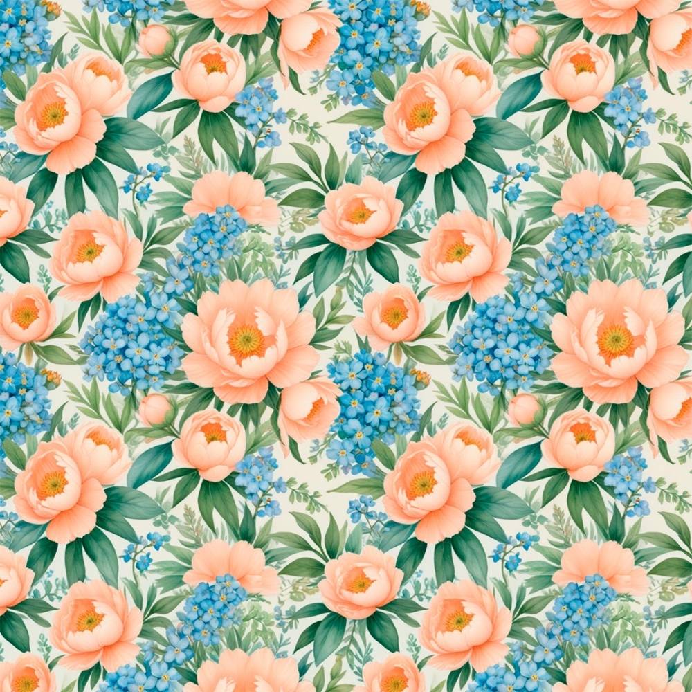 Tecido Tricoline Estampado Floral P9050-192