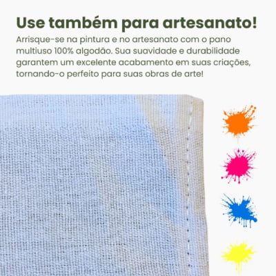 Kit 10 Panos de Prato Estilotex Extra Liso RISCADO 70 X 45cm