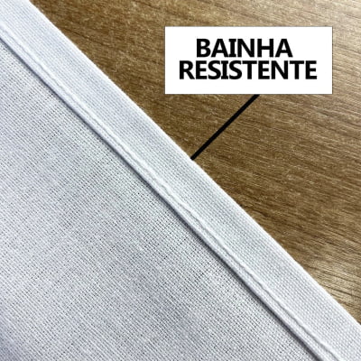 Pano de Copa Liso KN-237 Bainha para Pintura Bordado Algodão Grosso 44 X 70CM