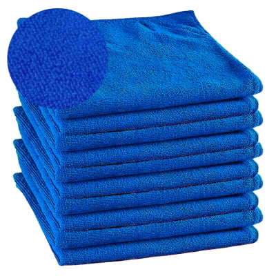 Kit 20 Panos Microfibra para Limpeza Flanela Multiuso Grande 50x70