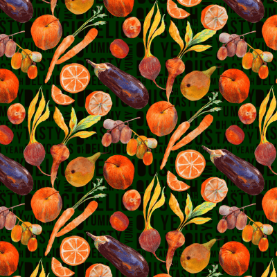 Tricoline Digital Frutas e Vegetais P9004-130