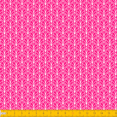 Tricoline Estampado Folhas P1232-108 Pink