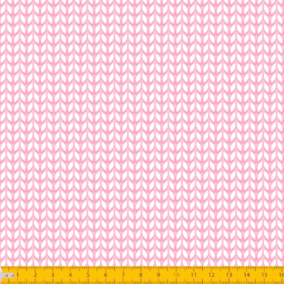 Tricoline Estampado Tricot P2012-02 Rosa