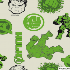 Tricoline Personagens Marvel Vingadores AV005C01 Hulk