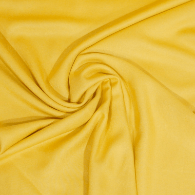 Tecido Viscose Liso Amarelo