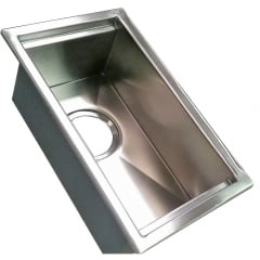 CUBA DE AÇO INOX 1,50MM 200x400x160mm QUADRATOCRAFT CUBA DE AÇO INOX 1,50MM 200x400x160mm QUADRATOCRAFT