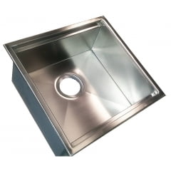 CUBA DE AÇO INOX 1,5MM 400x400x200mm QUADRATO CRAFT CUBA DE AÇO INOX 1,5MM 400x400x200mm QUADRATO CRAFT