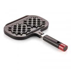 PANELA DIAMOND DOUBLE PAN WAFFLE MARROM HAPPYCALL PANELA DIAMOND DOUBLE PAN WAFFLE MARROM HAPPYCALL
