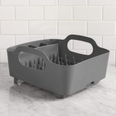 Escorredor de Louça Tub Cinza Umbra Escorredor de Louça Tub Cinza Umbra
